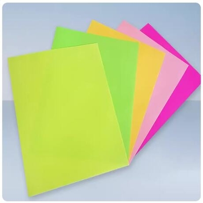 Φθοριούχο κίτρινο χαρτί Συμμόλυμα Φθοριούχο κίτρινο χαρτί WGA333 Τυπογραφία μελυκόλυψης Φθοριούχο χαρτί