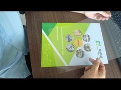 Διαφανές σε Διαφανές WG4514 Διαφανές BOPP Ακρυλική κόλλα 30um Διαφανές PET Liner