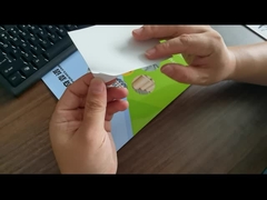 Ετικέτα χαρτιού εύθραυστης φύσης με υαλοπίνακα WGYB27