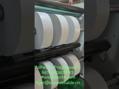 Καταστροφικό υλικό ετικέτας Εύκολο σπάσιμο Υλικό ετικέτας εύθραυστο χαρτί αυτοκόλλησης