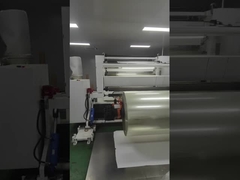 Διαφανές επί διαφανούς ετικέτας υλικό 50um Διαφανές BOPP PP ακρυλική κόλλα Διαφανές PET Liner WG4514